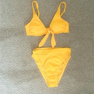 Gold /yellow bikini XS, never worn